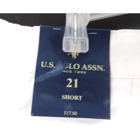 Men's White US Polo Shorts size 21 NWT - Picture 5 of 6